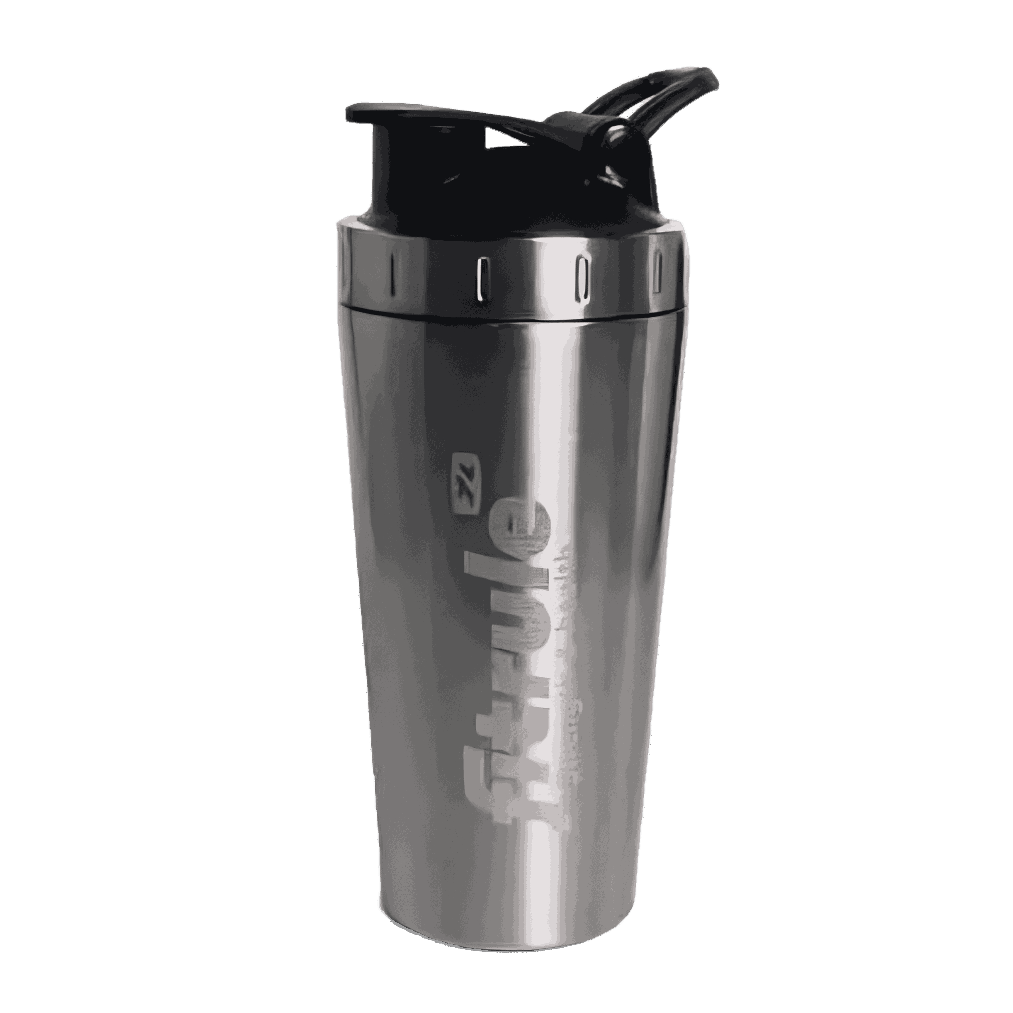 Шейкер FitRule алюминиевый с прозрачной вставкой 700ml