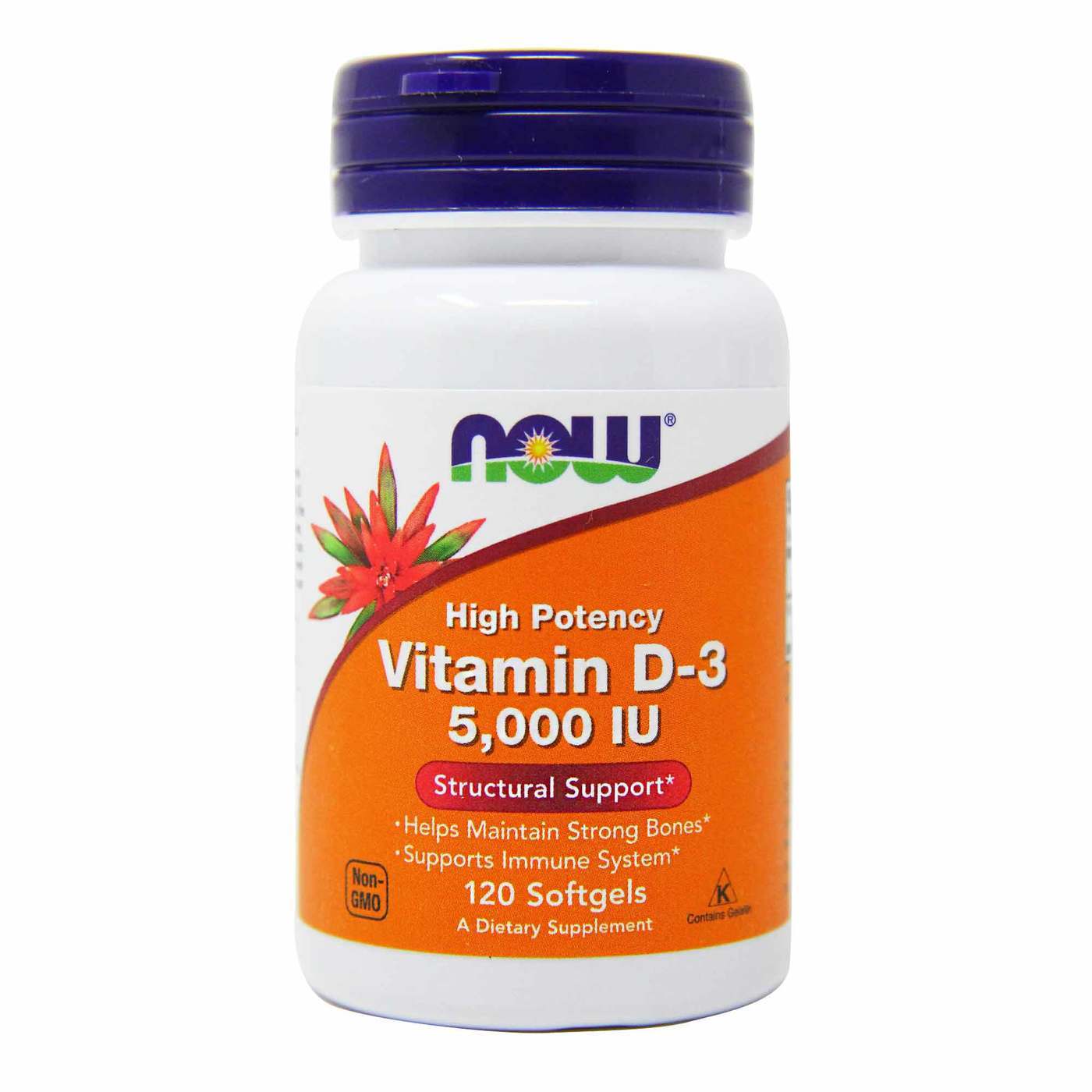NOW Vitamin D3 5000 МЕ