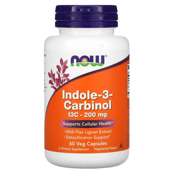 NOW Indole-3-Carbinol 200мг