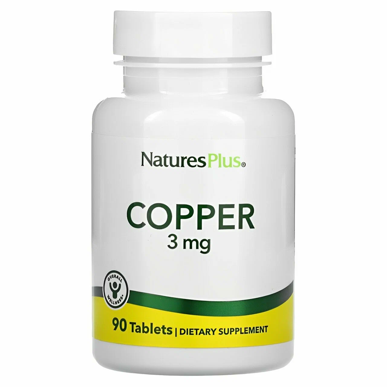 NaturesPlus Copper Tablets (3мг Elemental) 