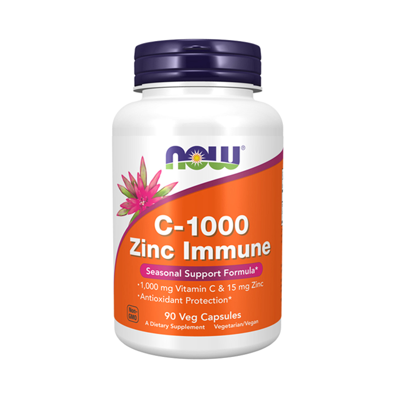 NOW C-1000 ZINC IMMUNE (90 капсул)