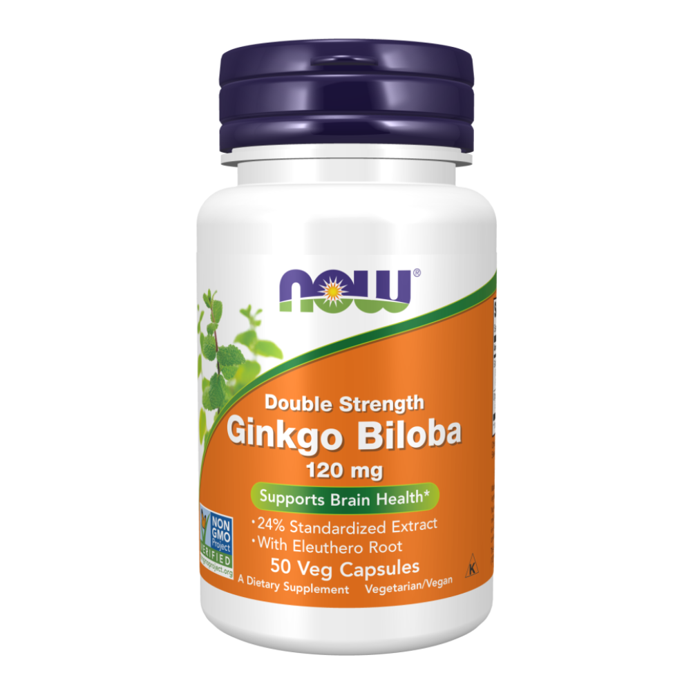 NOW Ginkgo Biloba 120мг 