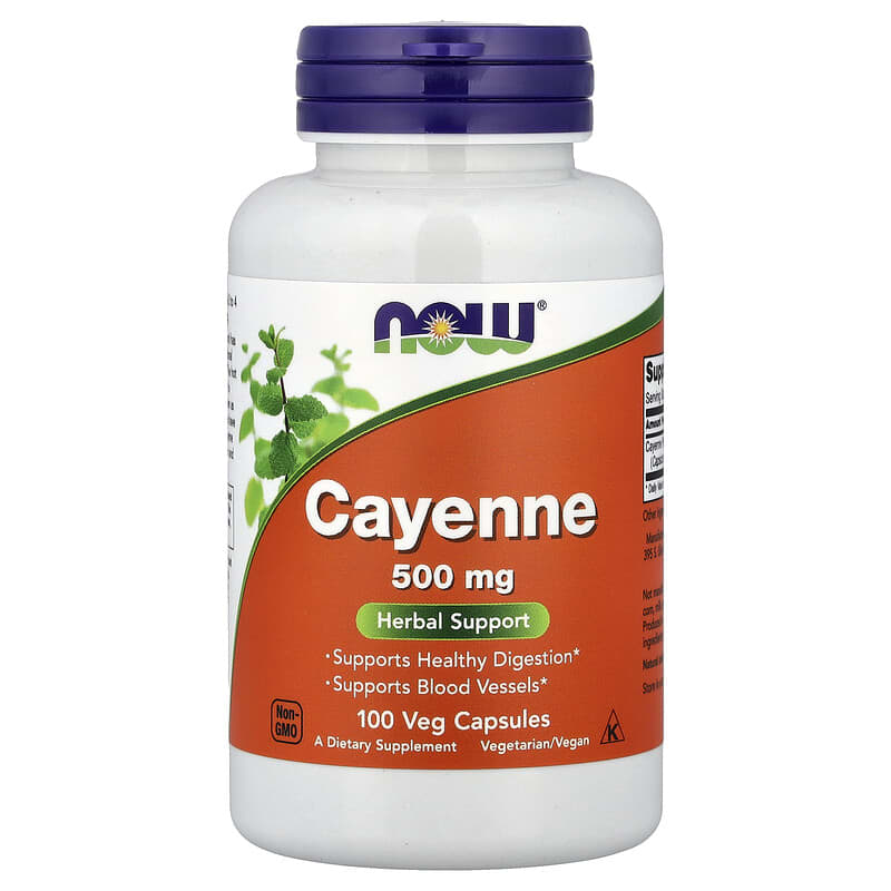 NOW CAYENNE 500мг