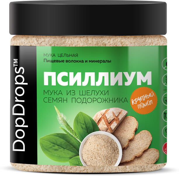 Мука Псиллиум DopDrops