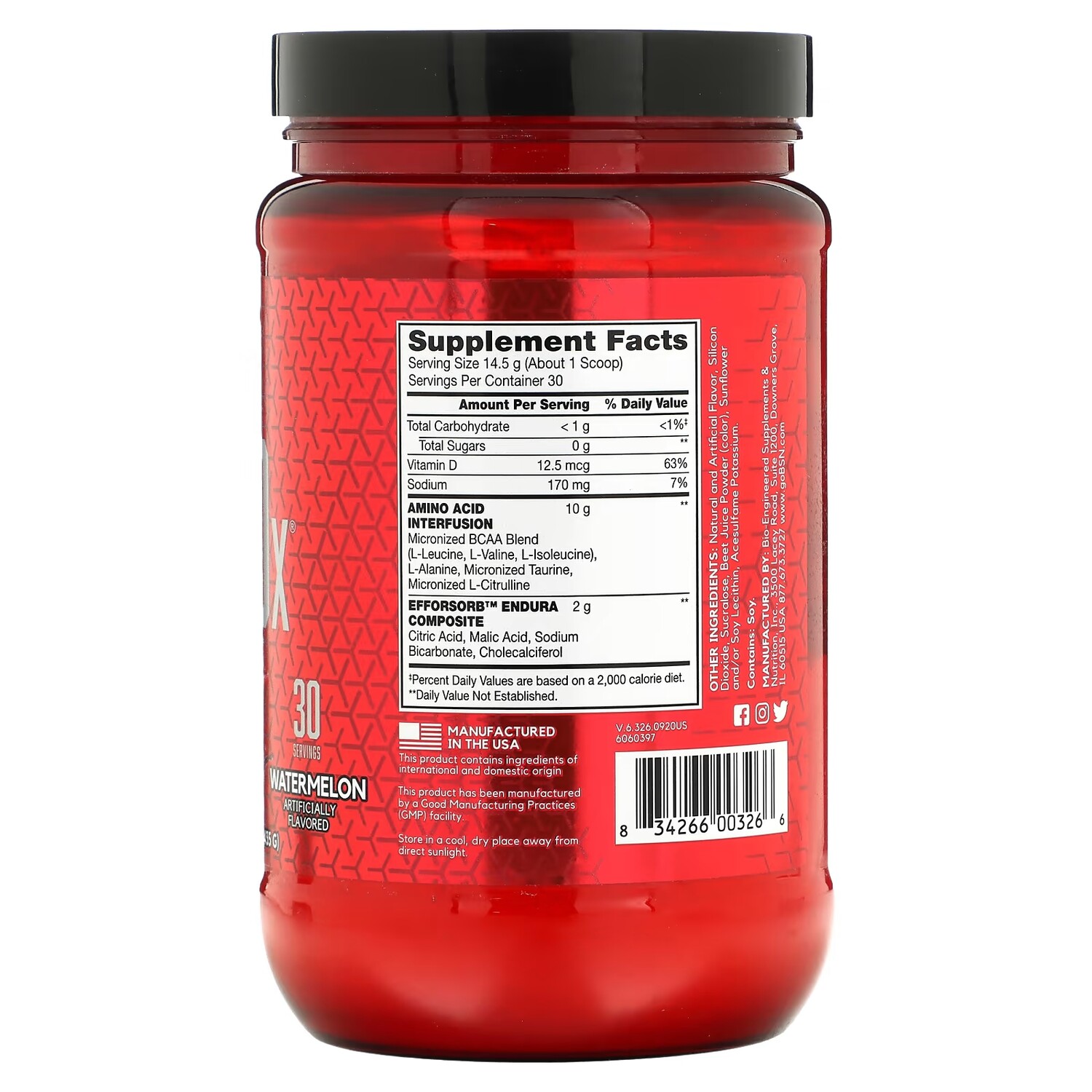 Аминокомплекс BSN Amino X 15,3oz (435г)