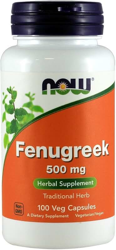 NOW FENUGREEK 500мг