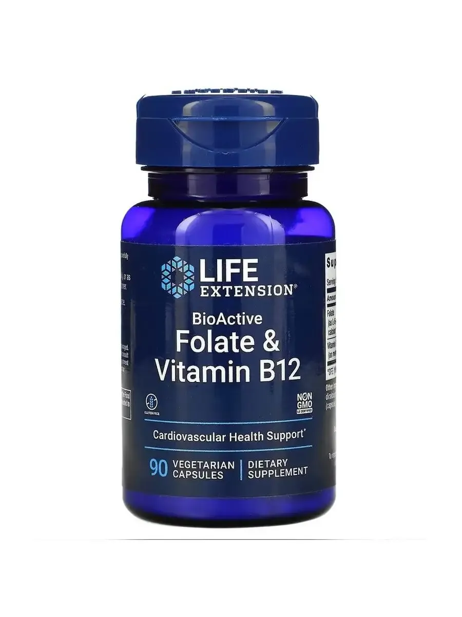 Life Extension BioActive Folate & Vitamin B12