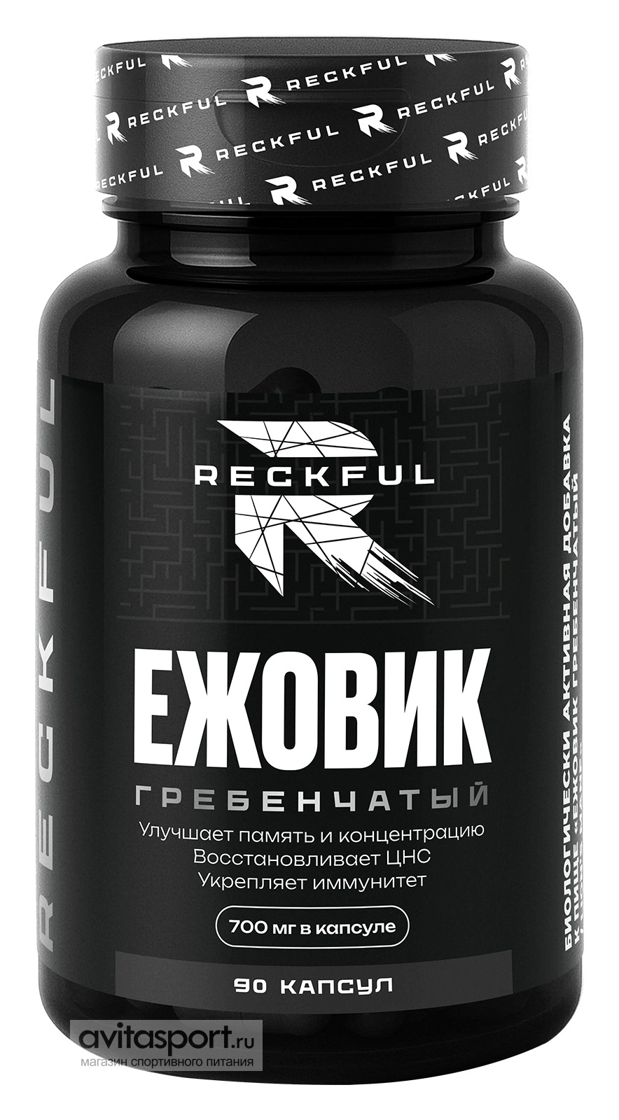 Reckful Ежовик гребенчатый  (90 капсул)