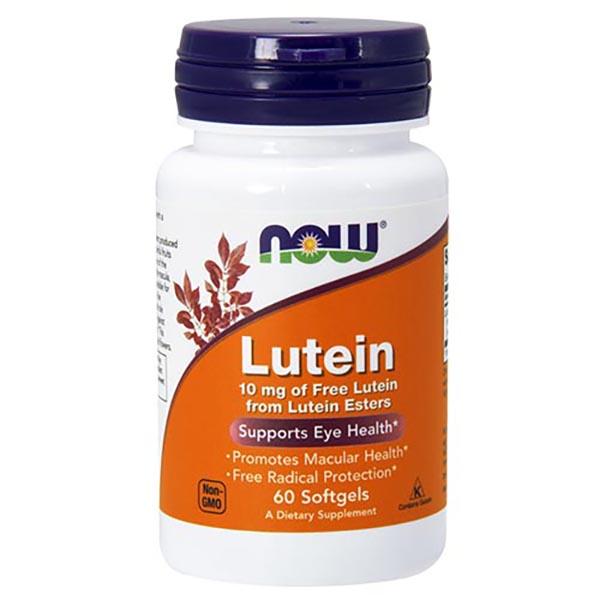 NOW Lutein 10мг (From Esters) 