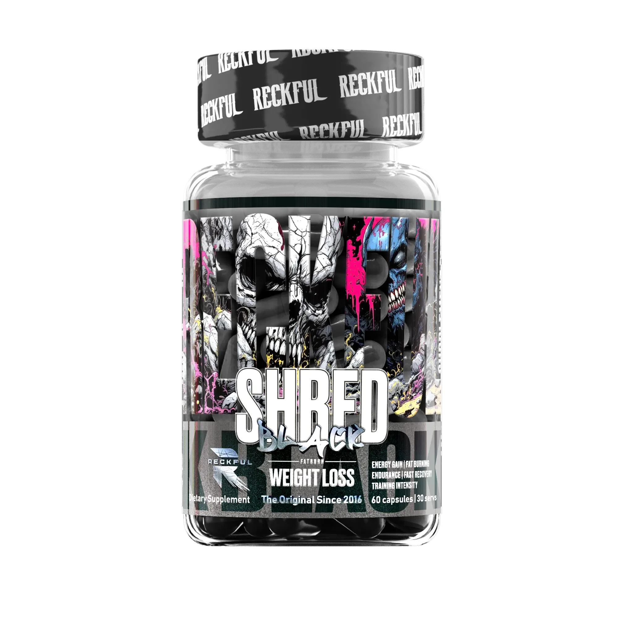 Жиросжигатель Reckful SHRED Black