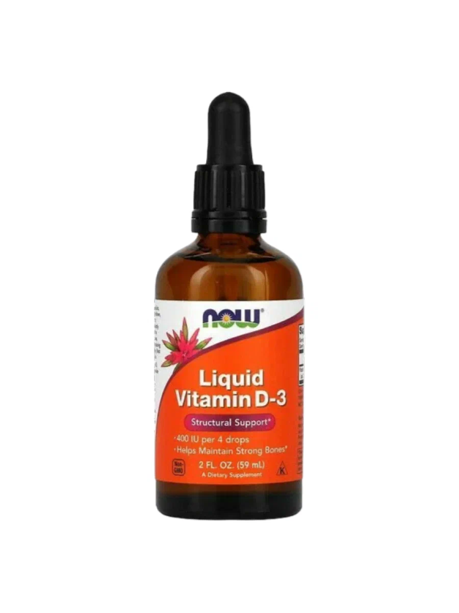 NOW Liquid Vitamin D-3 (2 Oz) 