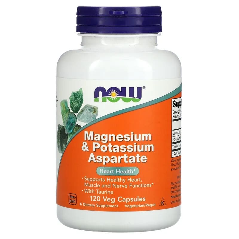 NOW MAG/POTASSIUM ASPARTATE