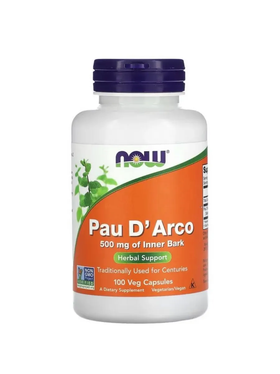 NOW PAU D' ARCO 500мг