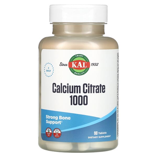 KAL Calcium Citrate 1000мг 