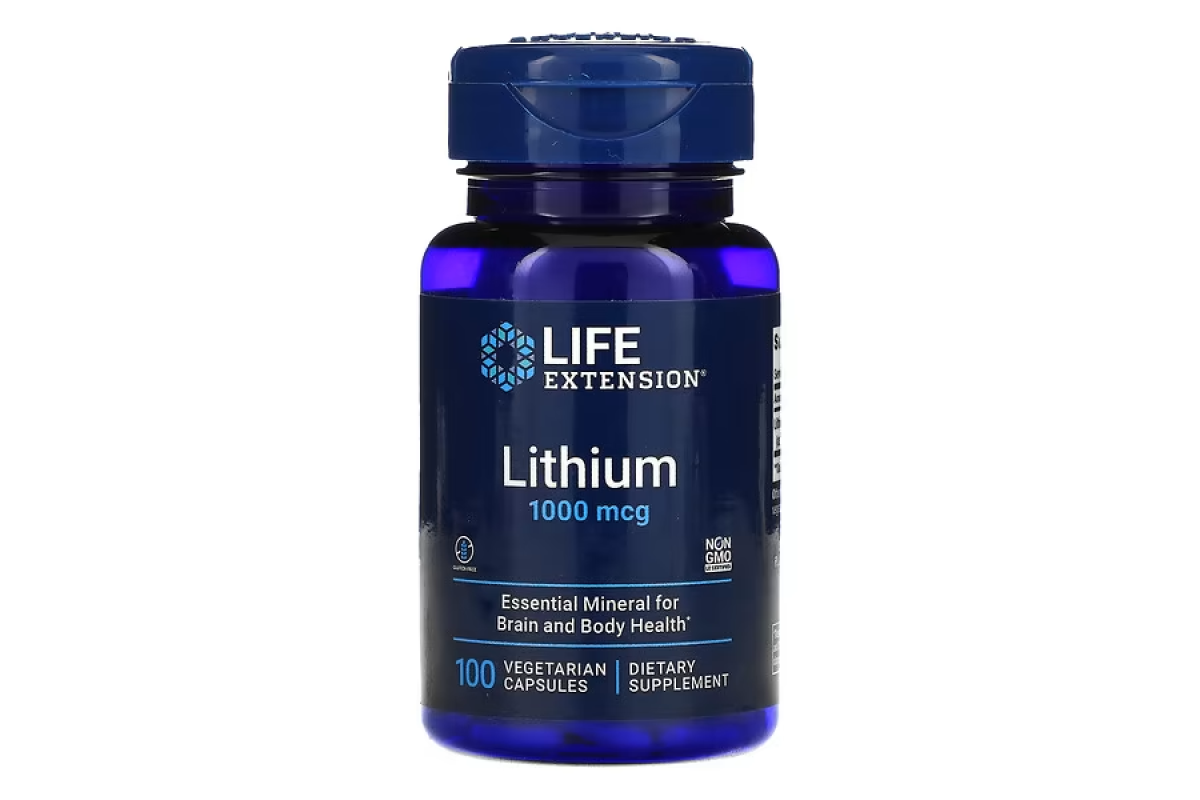 Life Extension Lithium 1000 мкг