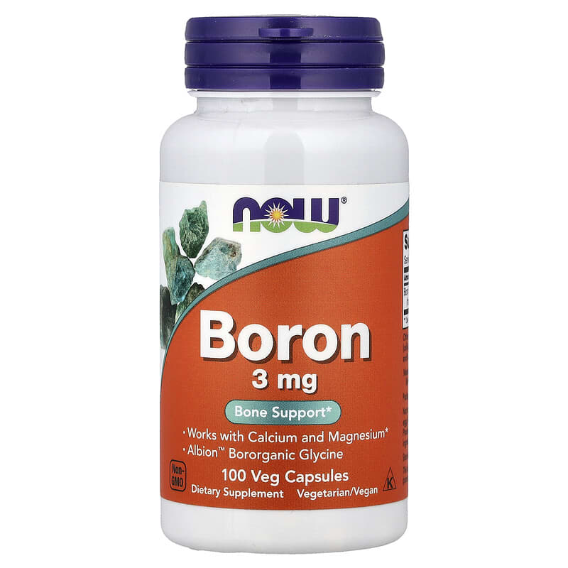 NOW BORON 3мг