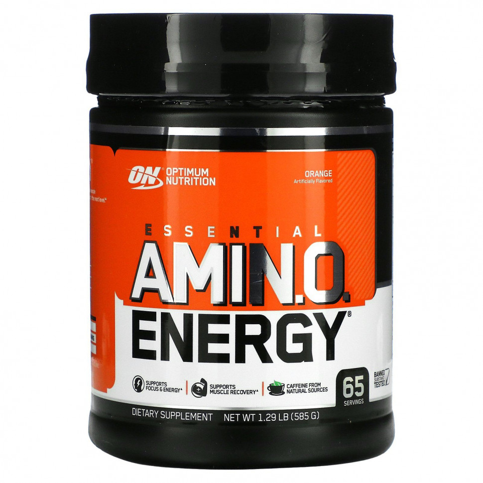 Аминокомплекс ON Essential AMIN.O. ENERGY 1,29lb (585г) (Зеленое Яблоко)
