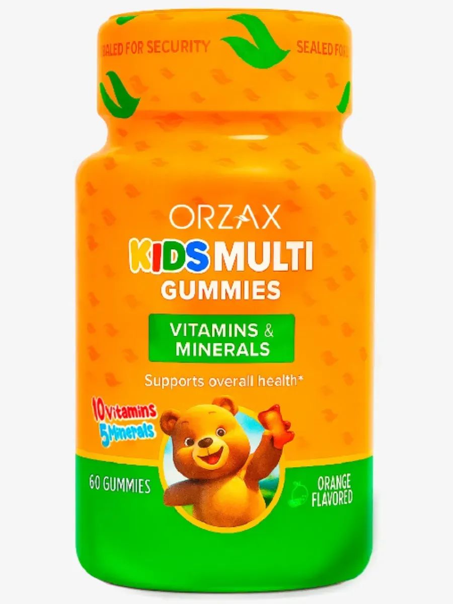ORZAX KIDS MULTI GUMMIES (60 мармеладок)