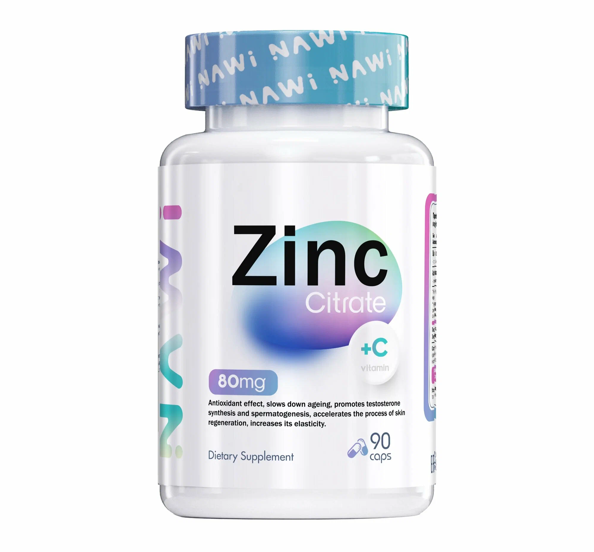 NAWI Zinc Citrate + Vitamin C