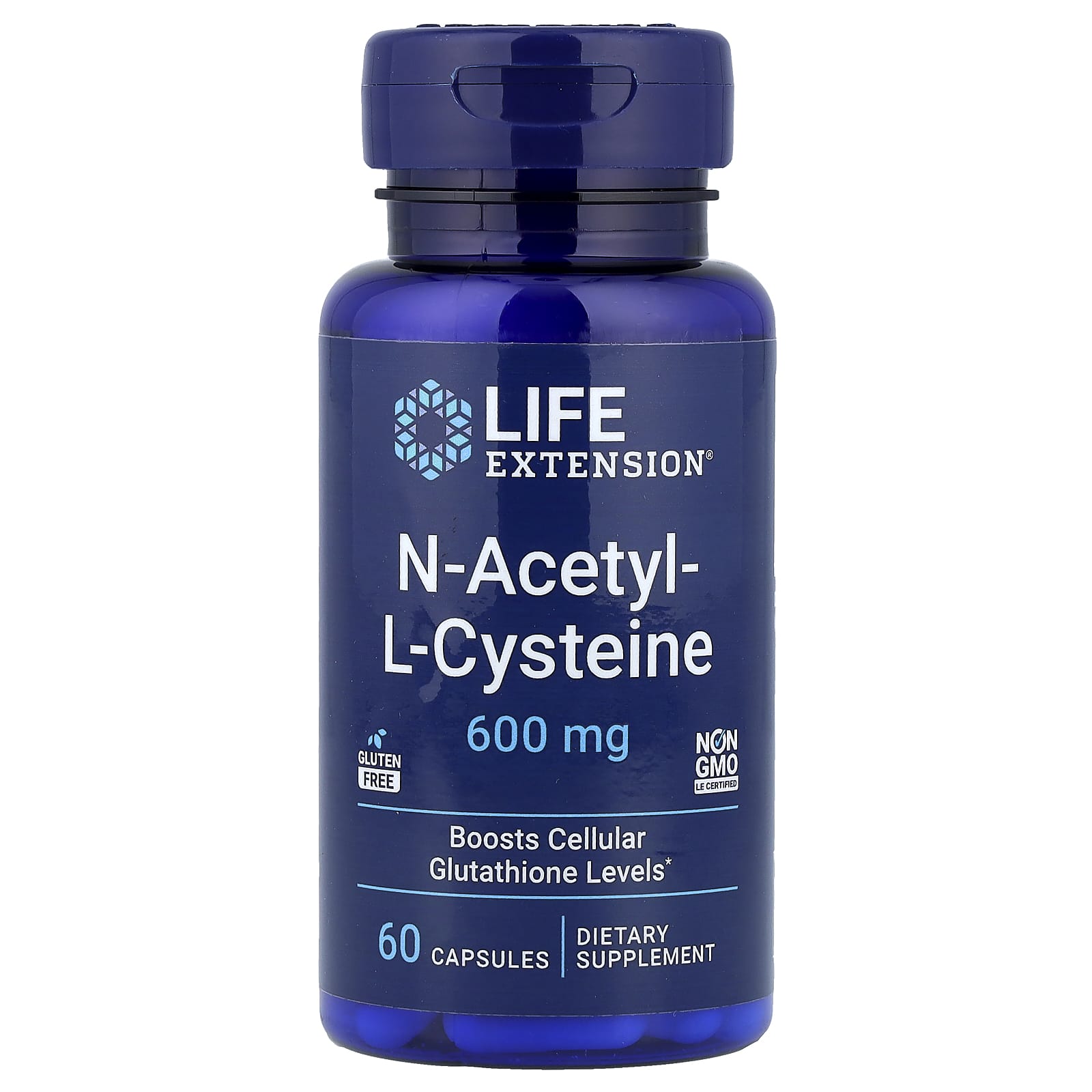 Life Extension N-Acetyl-L-Cysteine (NAC) 600мг