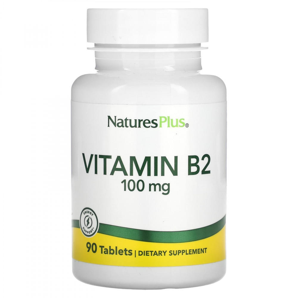 Nature's Plus Vitamin B-2 100мг