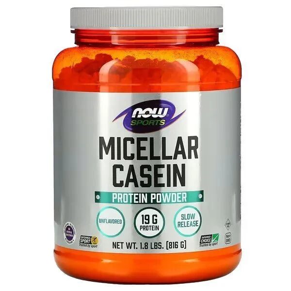 NOW MICELLAR CASEIN UNFLAVORED